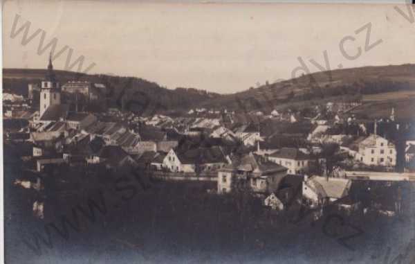  - Velké Meziříčí - Gross Meseritsch (Žďár nad Sázavou), pohled na město, foto Skopec