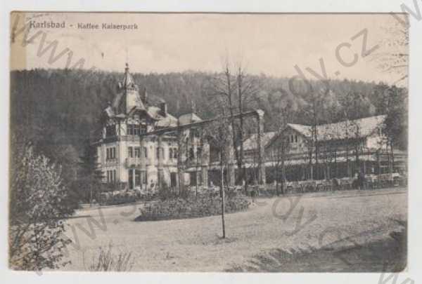  - Karlovy Vary (Karlsbad), Kavárna, Kaiserpark