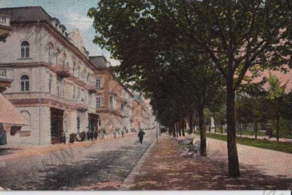  - Mariánské lázně - Marienbad (Cheb - Eger), kolorovaná, ulice