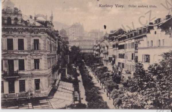  - Karlovy Vary - Karlsbad, DOlní sadová třída, hotel