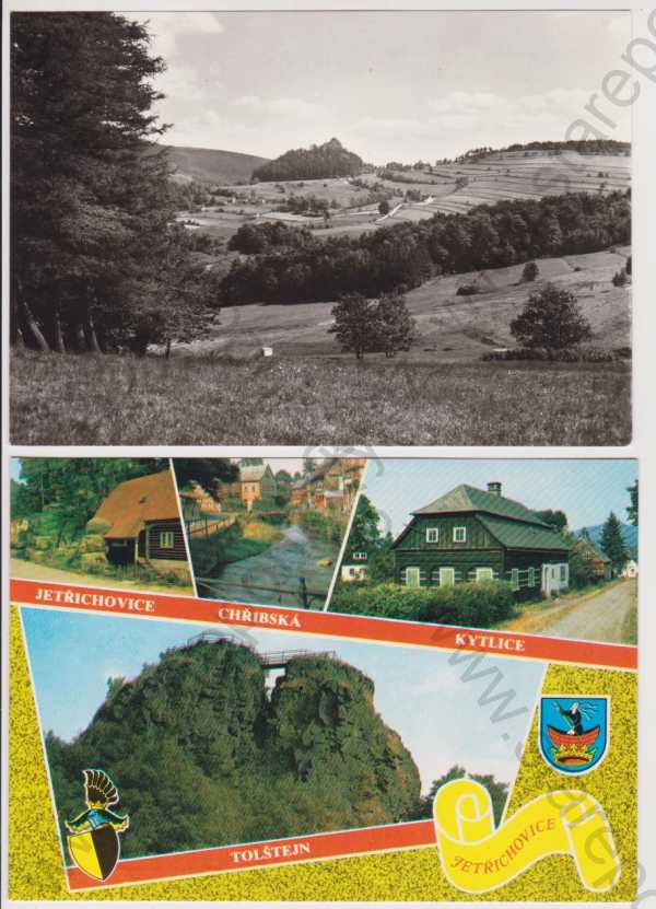  - Tolštejn (Tollenstein) - 4 ks, 3x velký formát