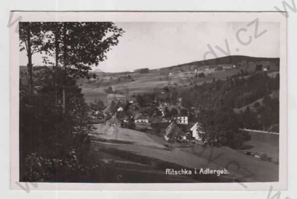  - Říčky v Orlických horách (Ritschka i. Adlergerb.) - Rychnov nad Kněžnou, celkový pohled