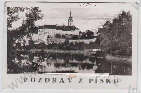  - Písek, zámek, leporelo, Fototypia-Vyškov