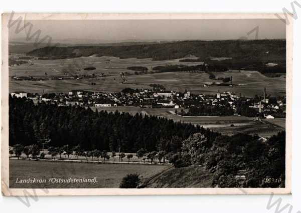  - Lanškroun, Ústí n. Orlicí, celkový pohled, pravá fotografie