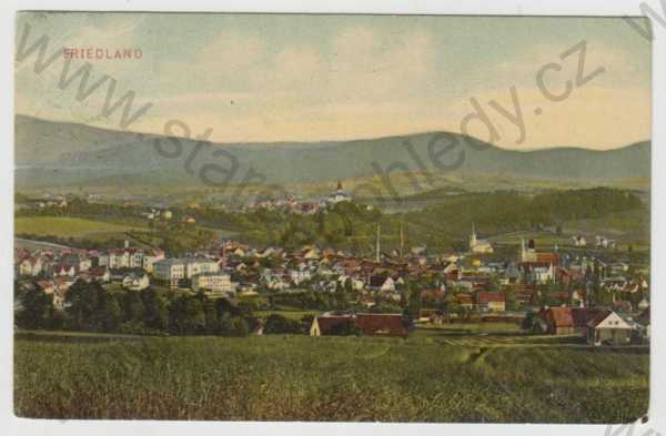  - Frýdlant (Friedlant) - Liberec, celkový pohled, kolorovaná