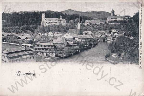  - Rožmberk (Český Krumlov), celkový pohled, DA