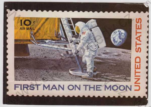  - Vesmír, Měsíc, astronaut, USA, Neil Armstrong