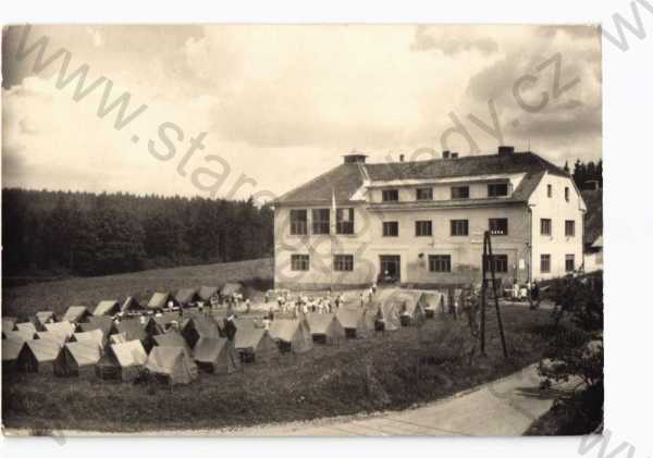  - Staré Hobzí- Janov, Jindřichův Hradec, pionýrský tábor, foto L. Žáček, ORBIS