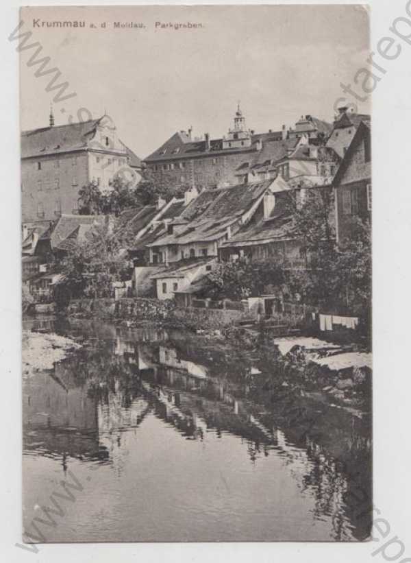  - Český Krumlov (Krummau), částečný záběr města