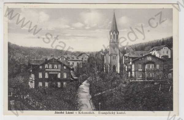  - Jánské lázně (Trutnov), kostel, Krkonoše