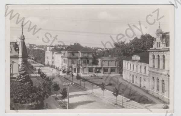  - Frýdek - Místek (Friedberg), pohled ulicí, Grafo Čuda Holice