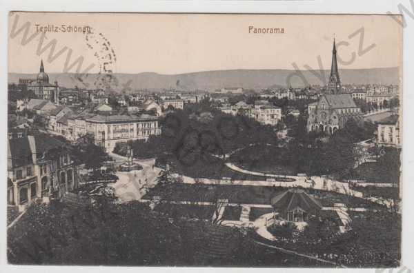  - Teplice (Teplitz), panorama, celkový pohled
