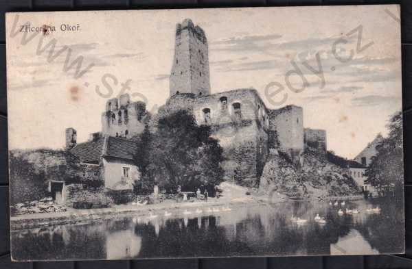  - Zřícenina Okoř (Praha-západ), celkový pohled, foto G.Jilovský, 