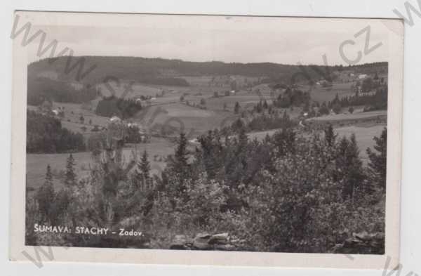  - Stachy - Zadov (Prachatice), celkový pohled, Šumava