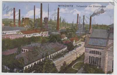  - Vítkovice (Witkowitz) - Ostrava, železárny, kolorovaná