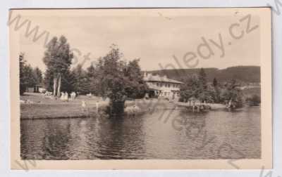  - Sněžné-Milovy (Žďár nad Sázavou), zotavovna ROH Devět Skal, koupaliště