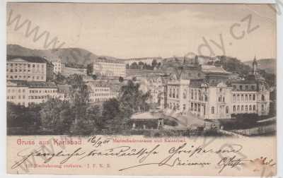  - Karlovy Vary (Karlsbad), částečný záběr města, DA