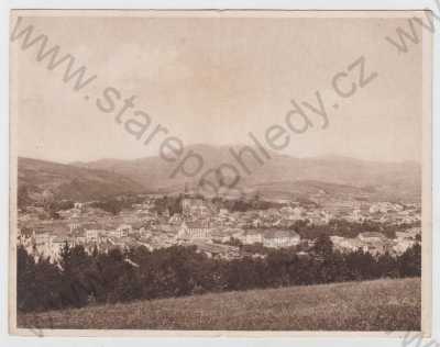  - Slovensko, Banská Bystrica, celkový pohled, velká otvírací pohlednice