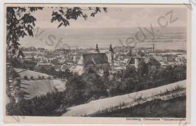  - Moravský Šternberk (Sternberg) - Olomouc, celkový pohled