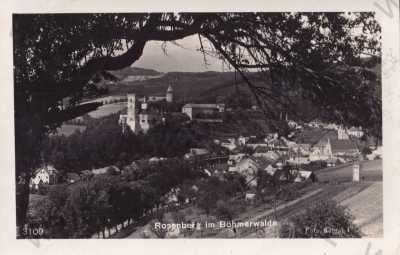  - Rožmberk Český Krumlov, zámek, celkový pohled, foto Seidel