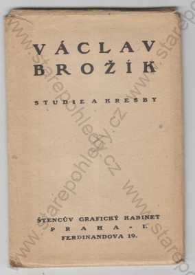  - 10x Výtvarné umění, Václav Brožík, studie a kresby