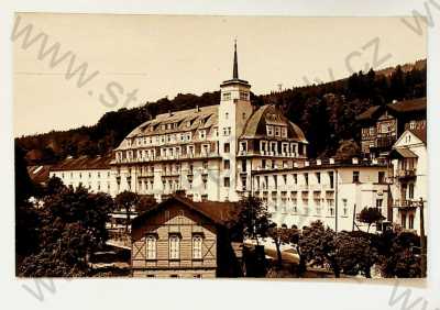  - Janské Lázně - lázeňský dům, hotel, real foto