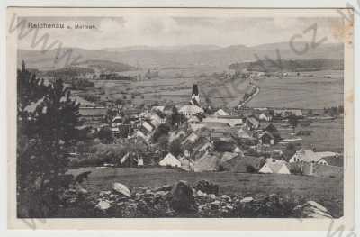  - Rychnov na Malši (Reichenau a. Maltsch), Český Krumlov, celkový pohled, foto J.Seidel