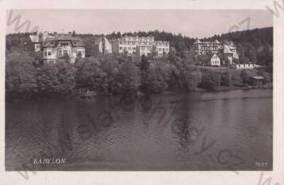  - Babylon, Domažlice, rybník, hotel