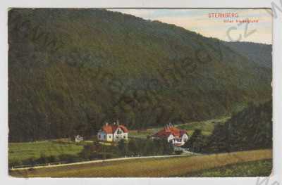  - Šternberk-Dolní Žleb (Sternberg, Niedergrund), Olomouc, barevná, celkový pohled