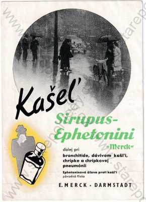  - Kašel Sirupus - Ephetonini, reklama, velký formát