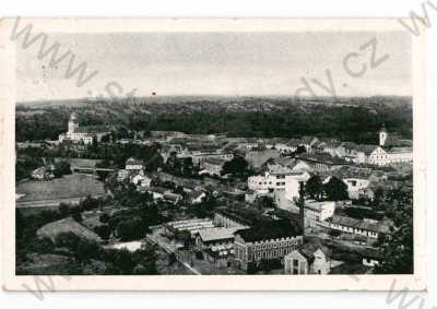  - Moravský Krumlov, Znojmo, celkový pohled, Fototypia