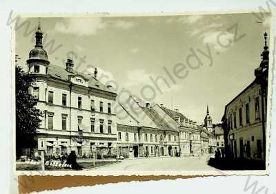  - Slovensko - Slovenska Bistrica - pohled ulicí, real foto