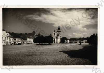  - Heřmanův Městec, Chrudim, náměstí, Grafo Čuda Holice