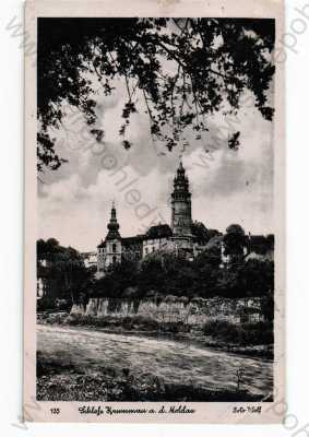  - Český Krumlov, částečný záběr města, foto J. Wolf