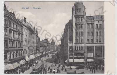  - Praha 1, Příkopy (Graben), tramvaj