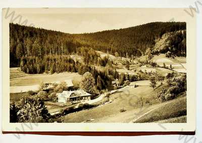  - Velké Karlovice - hotel Polanský, celkový pohled, real foto