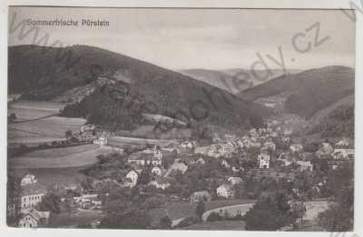  - Pernštejn (Pürstein) - Chomutov, celkový pohled