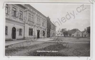  - Dobruška (Rychnov nad Kněžnou), Malé náměstí, není pohlednice