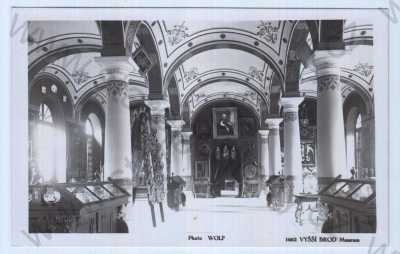  - Vyšší Brod (Český Krumlov), muzeum, foto J. Wolf