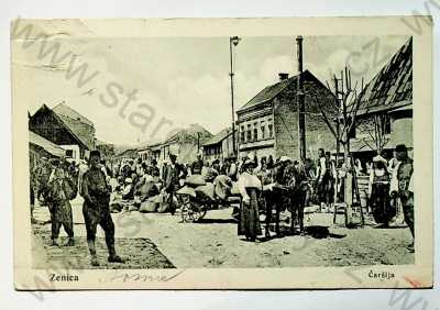  - Bosna a Hercegovina - Zenica, pohled ulicí