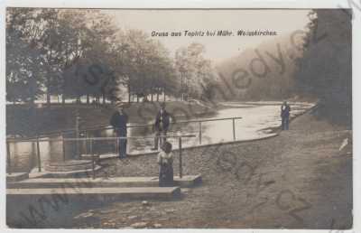  - Teplice nad Bečvou (Teplitz bei Mähr. Weisskirchen) - Přerov, řeka, skupinový portrét