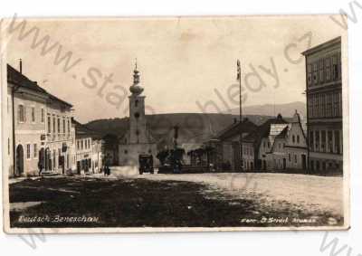  - Benešov nad Černou, Český Krumlov, náměstí, foto J.Seidel