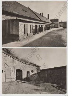  - 3x Terezín (Litoměřice), Malá pevnost, márnice, ženský dvůr