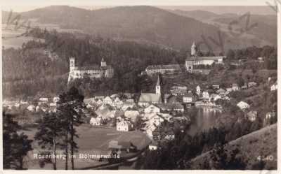  - Rožmberk, Český Krumlov, celkový pohled, hrad