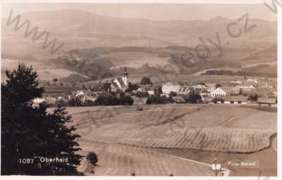  - Horní Dvořiště, Oberhaid, Český Krumlov, Krummau, celkový pohled, foto Seidl