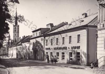  - Frymburk, Český Krumlov, náměstí, hotel, restaurace