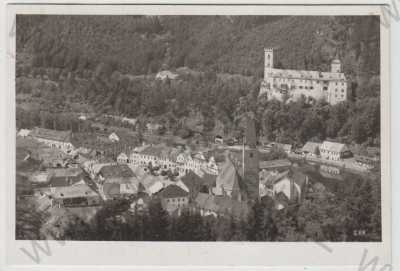  - Rožmberk (Rosenbaerg) - Český Krumlov, celkový pohled, Foto Wolf