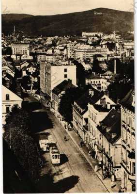  - Liberec, částečný záběr města, tramvaj, ORBIS