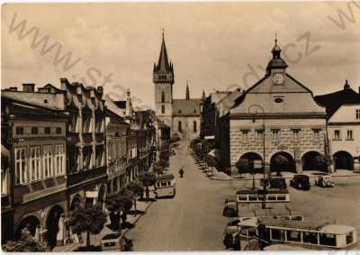  - Dvůr Králové, Trutnov, náměstí, autobus, ORBIS