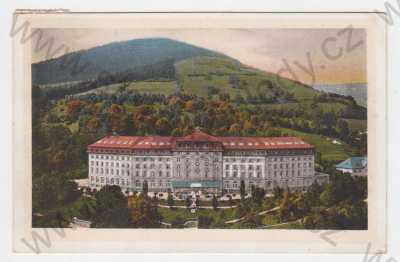  - Jáchymov (St. Joachimsthal), Karlovy Vary, lázeňské město, barevná, hotel